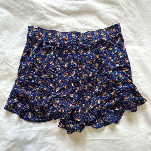 American Eagle Retro High Waisted Floral Soft Short S - Picture 1 of 6